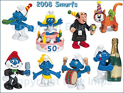 2008 Smurfs 50th Anniversary Party Theme