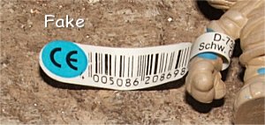 Fake Darker  Blue Circle,  Overlap