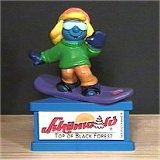 Snowboard Smurfette Schonwald