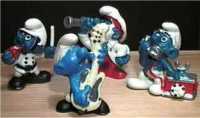 Fake smurfs - colour variations